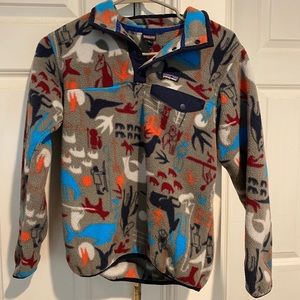 Boy’s Synchilla Patagonia Jacket; size L (12)